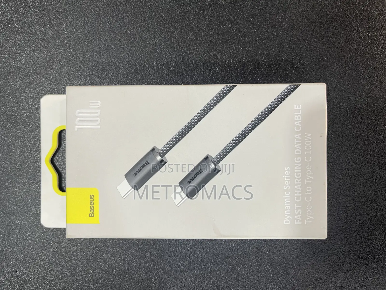 100W Baseus USB C to C High Quality Braided Data