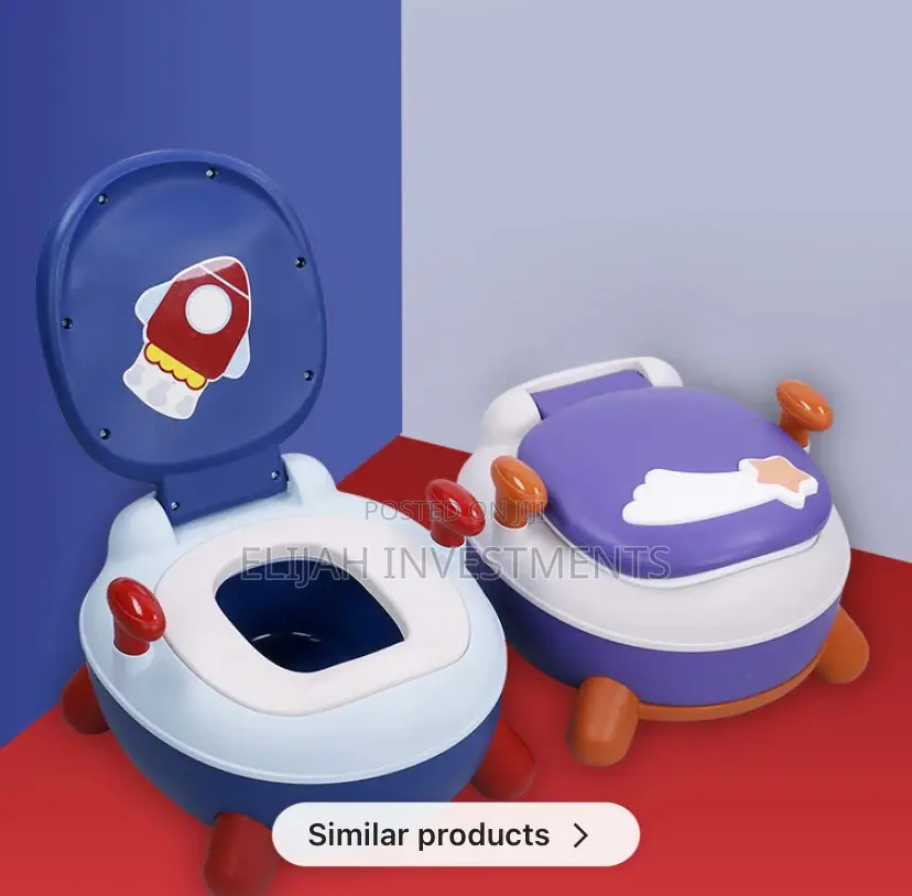 New Toilet PP Potty PVC PU Plastic Potty Baby Trainer