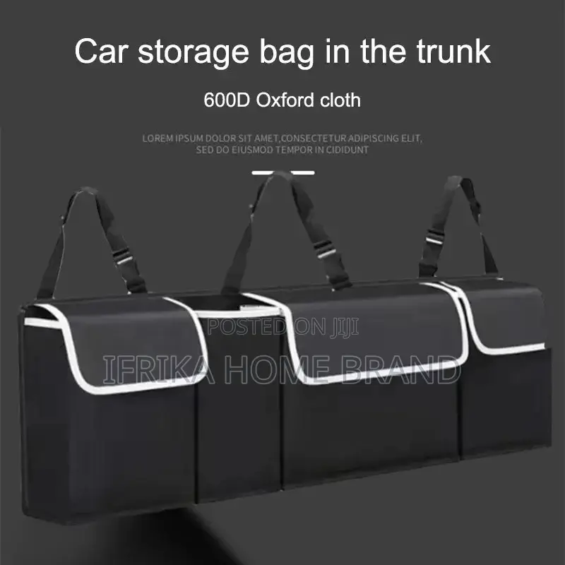1PC Large Size General Motors Trunk Rear Seat Storage Bag