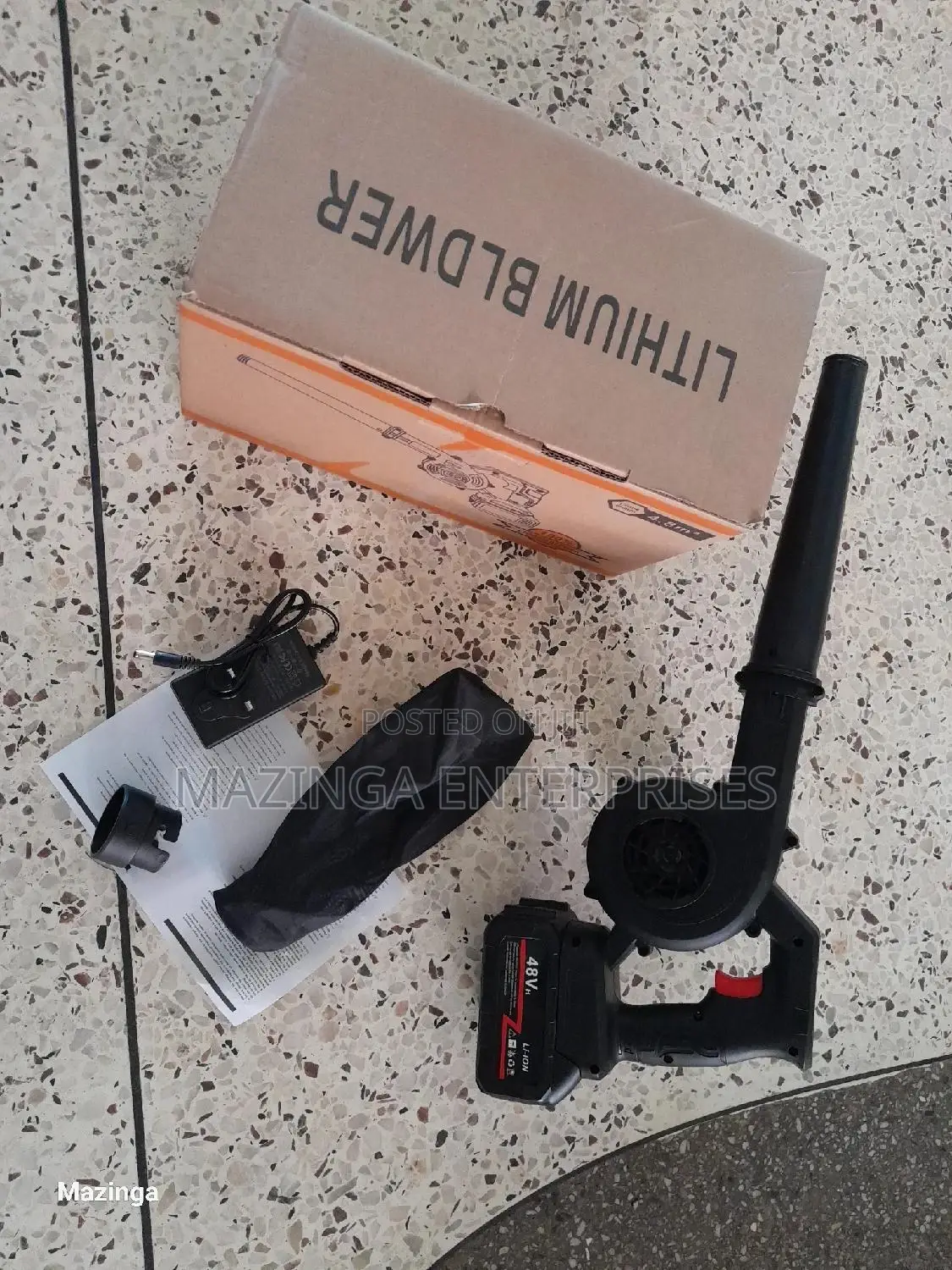 2in1 Lithium Rechargeable Air Blower and Vacuum Cleaner