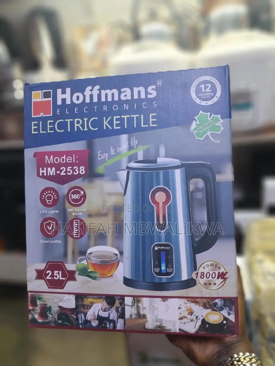 Hoffmans Electric Kettle 2.5L