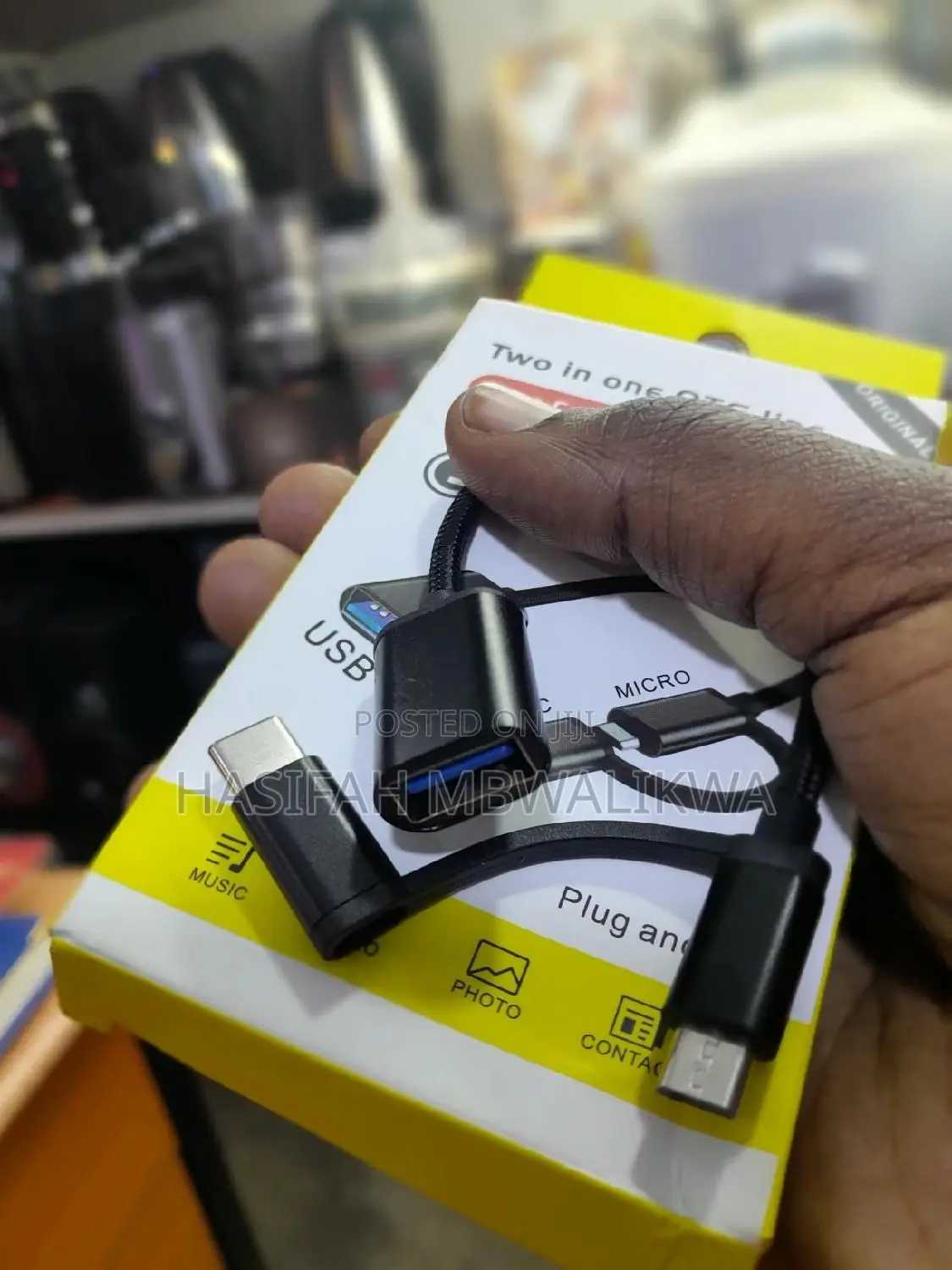 2 in 1 OTG Line - Type C + Micro