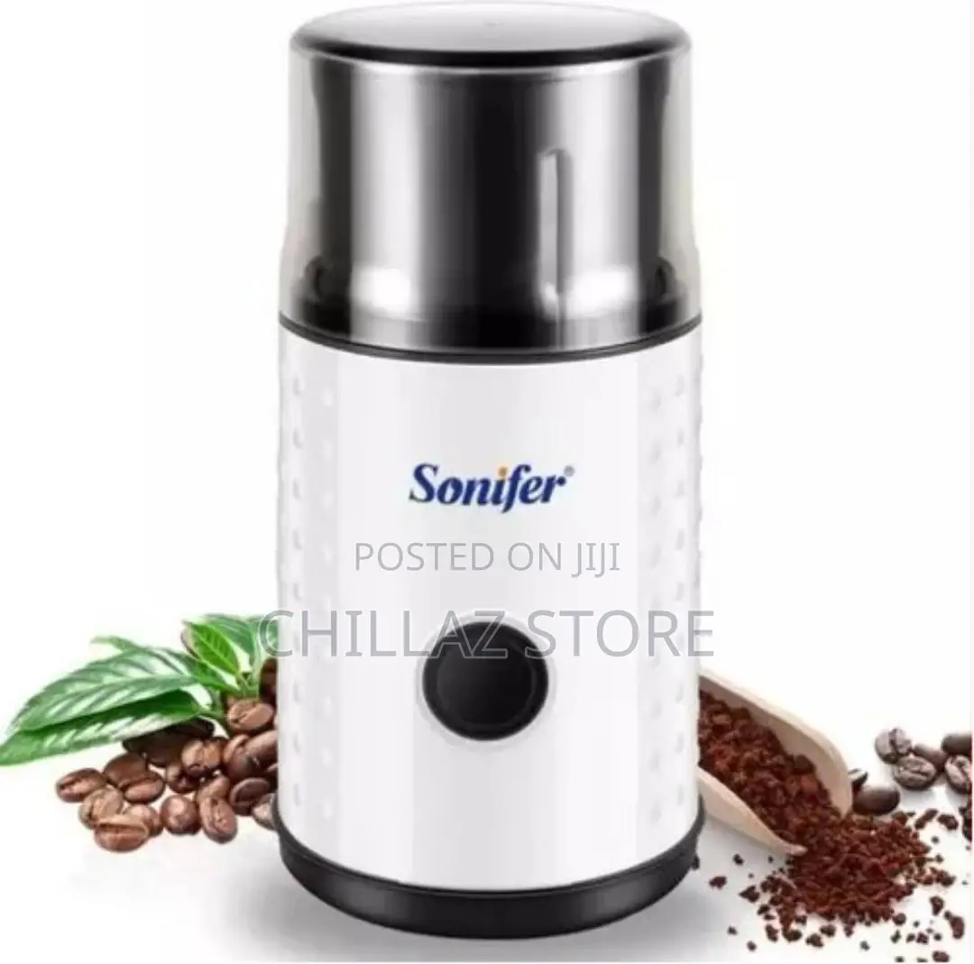 Sonifer SF-3537 Spice, Nuts, Coffee Grinder, White
