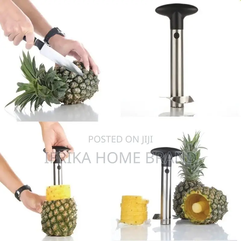 1pc Stainless Steel Easy to Use Pineapple Peeler Accessories