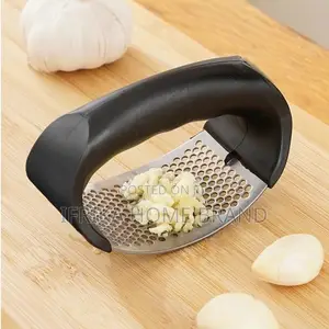 Stainless Steel Garlic Press Crusher Manual Garlic Mincer