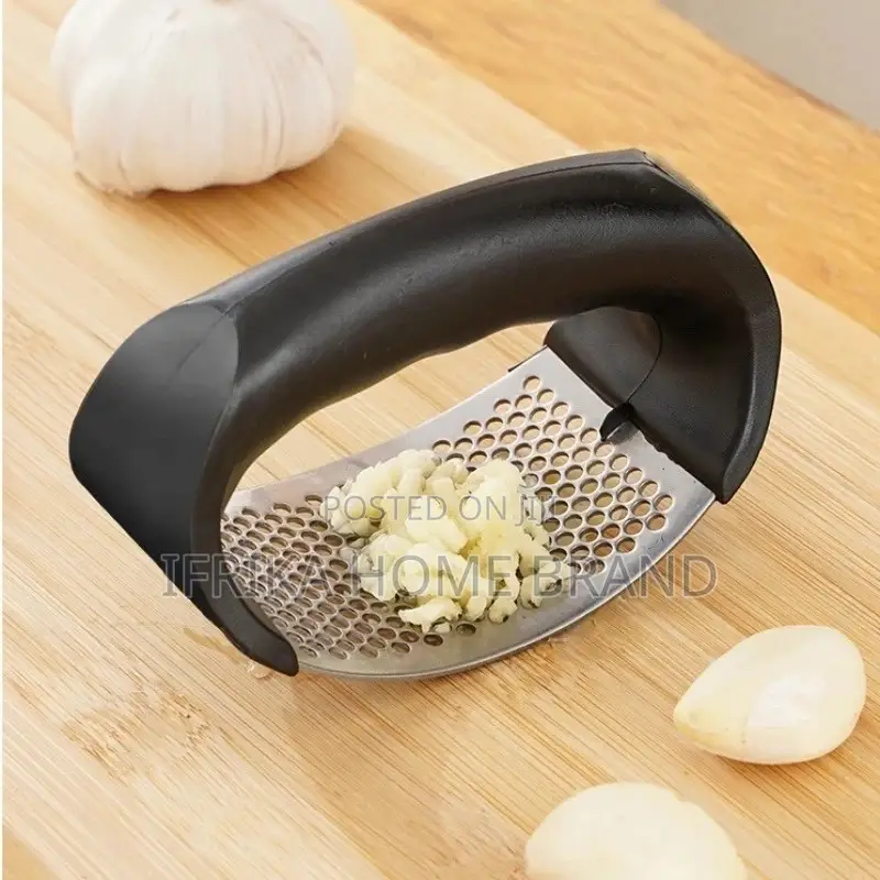 Stainless Steel Garlic Press Crusher Manual Garlic Mincer