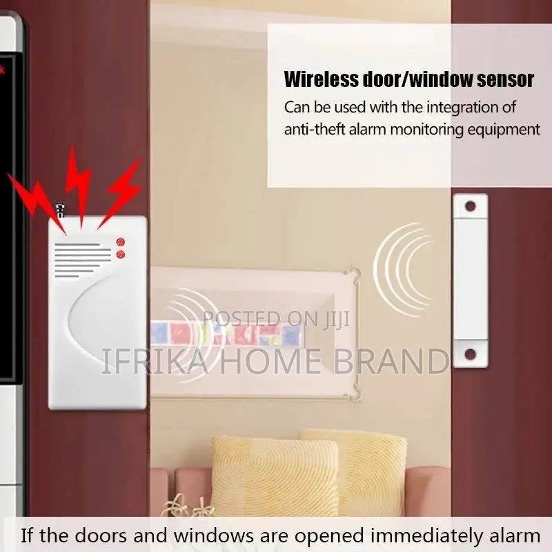 Wireless Extra Door Window Magnetic Sensor Mini Alarm
