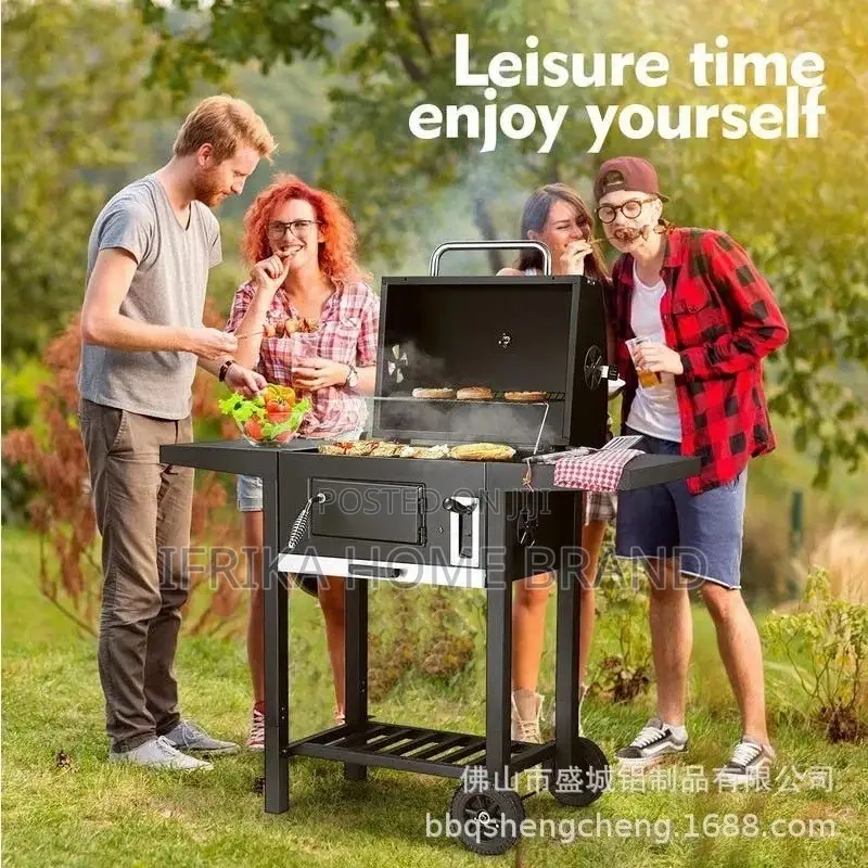 BBQ Courtyard Barbecue Stove Outdoor Barbecue Rack,