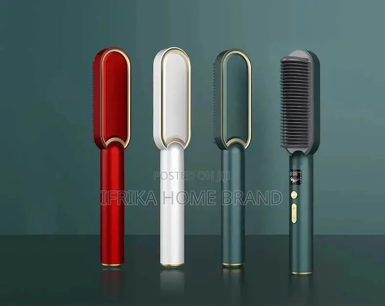 Electric Straightener Hot Comb Hair Care 3 in 1 Multi