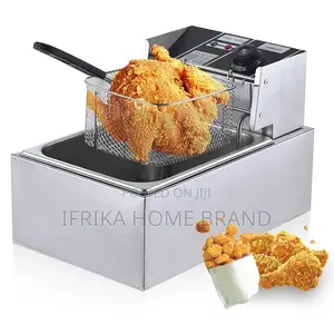 Electric Fryers Multifunctional 6L 2500W Stainless Steel