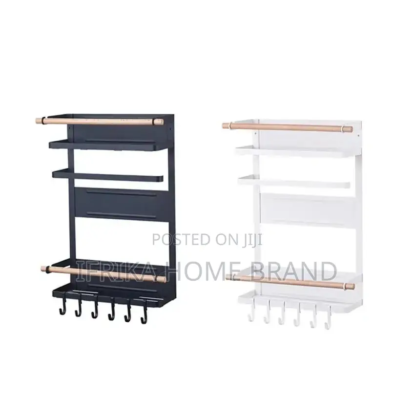 Refrigerator Magnets Ruled Roll Storage Rack Cling Film