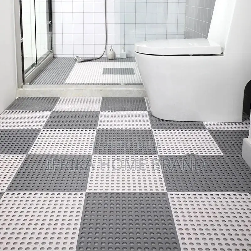 Non-Slip Bath Mat Waterproof Rug Bathroom Carpet Anti Slip
