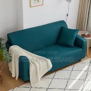 Sofa Cover Solid Color Elastic Spandex Modern Polyester
