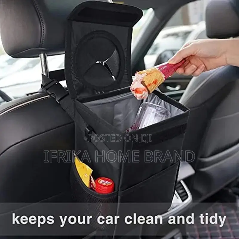 Waterproof Folding Car Supplies Car Trash Can,