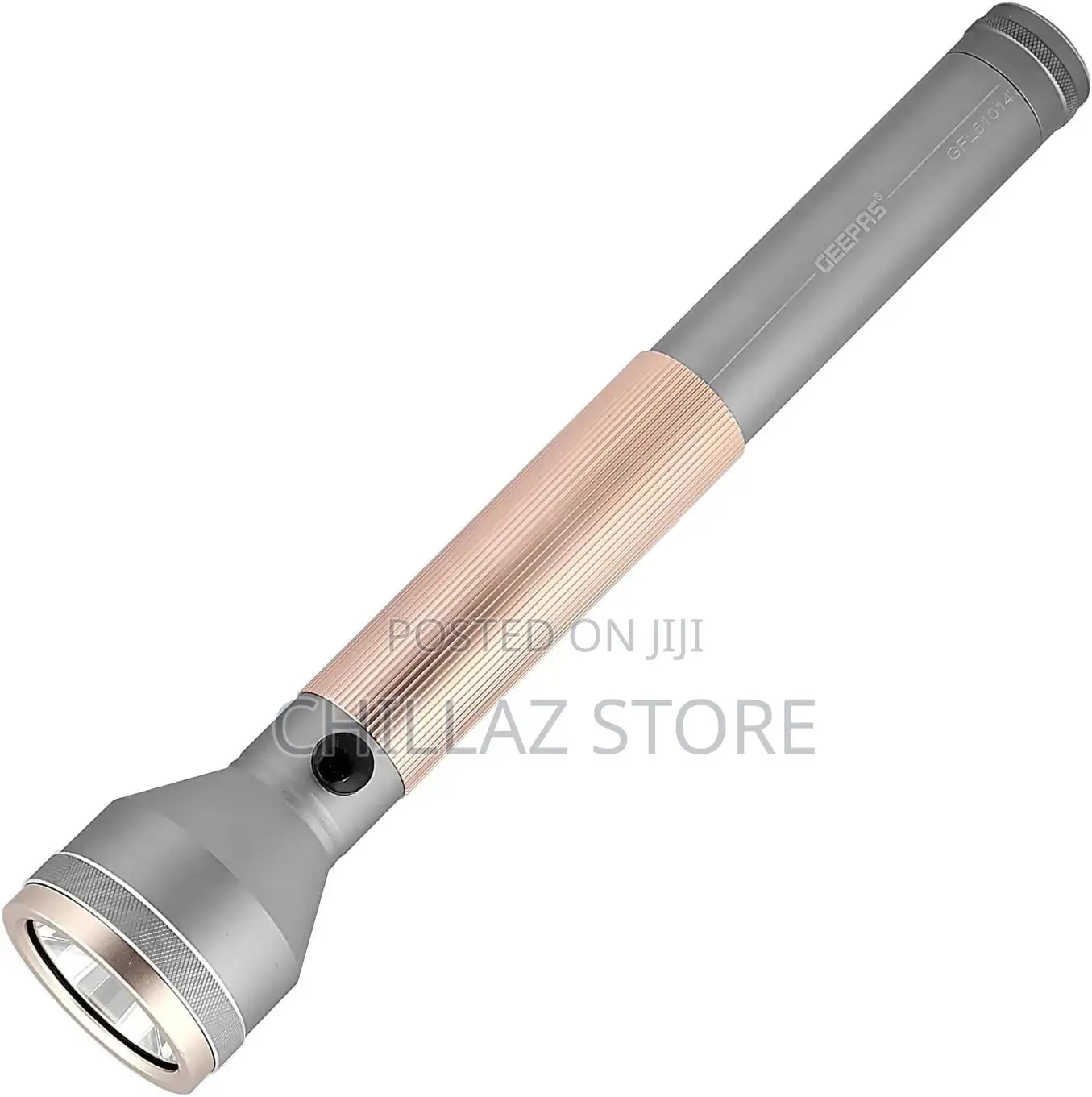 Geepas LED Flashlight With Power Bank, Torch,