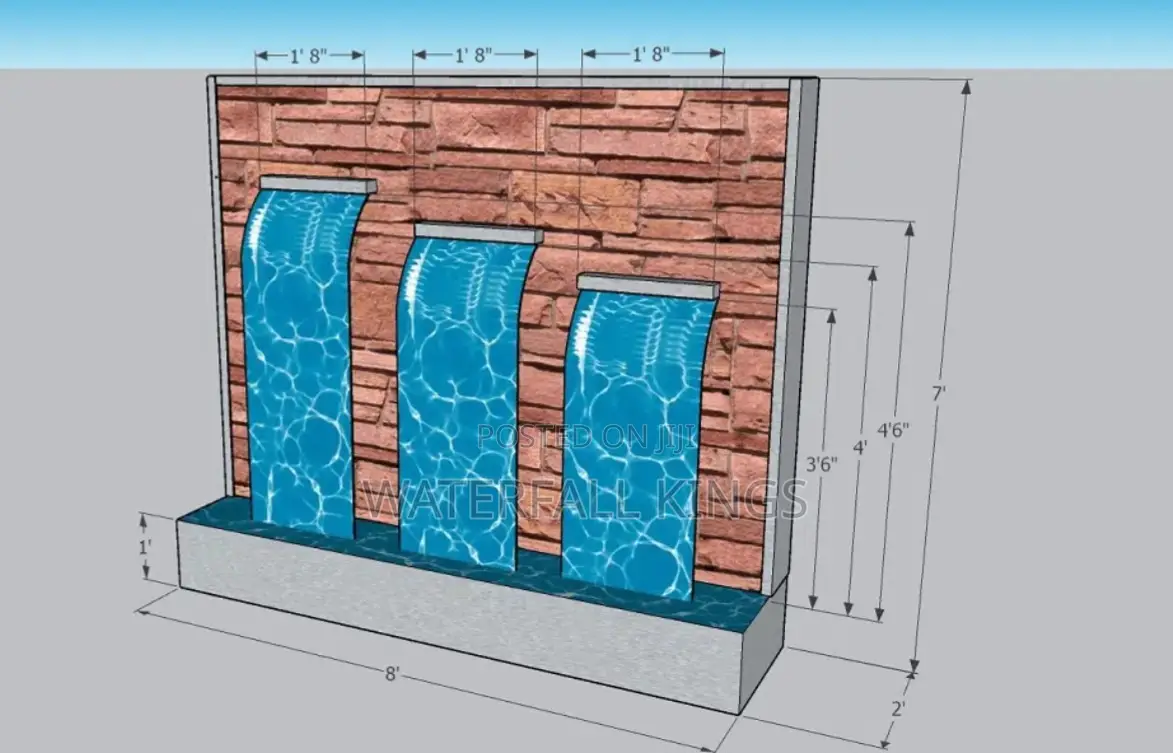 Custom Made Stainless Steel Fountain