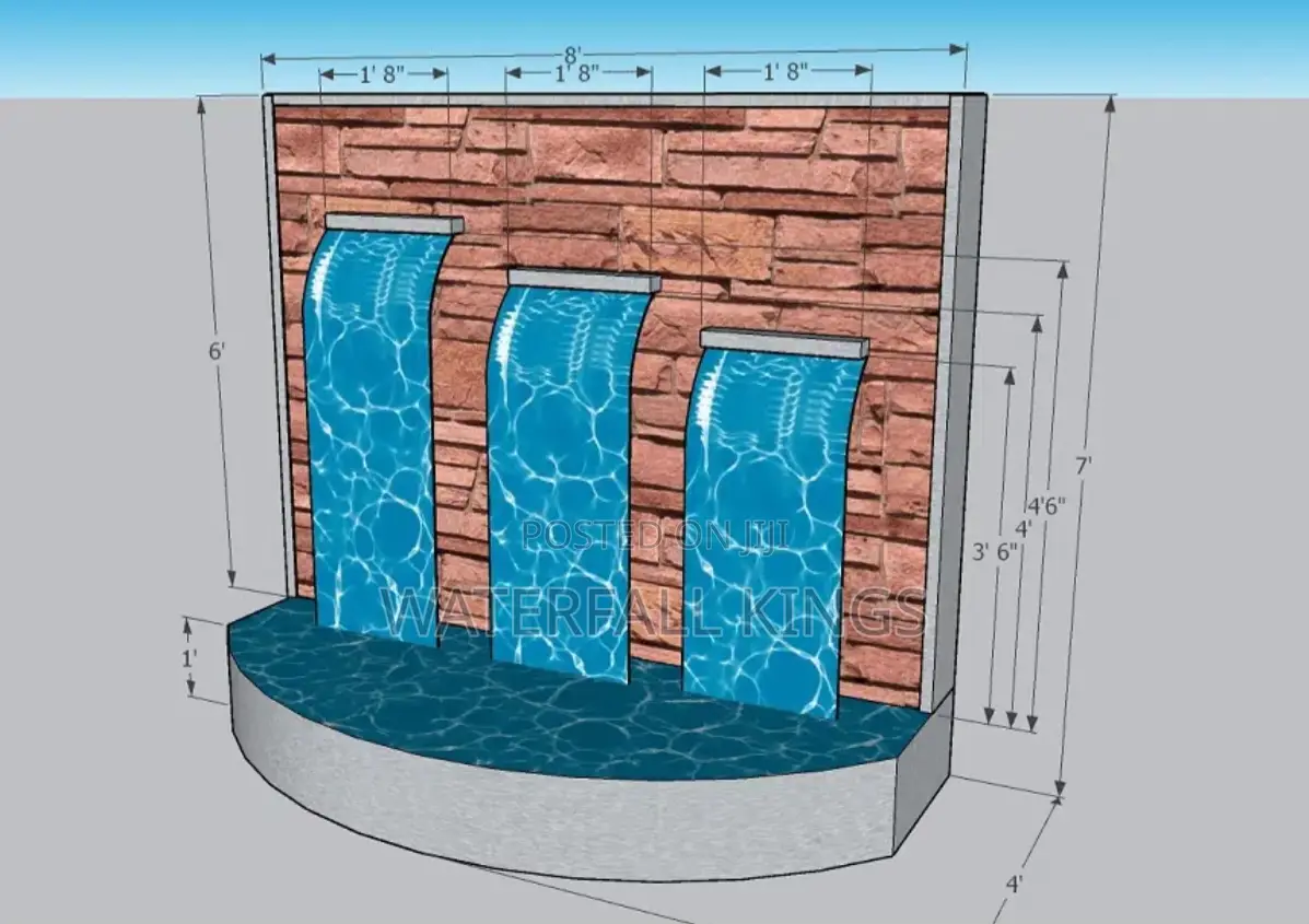 Custom Made Stainless Steel Fountain