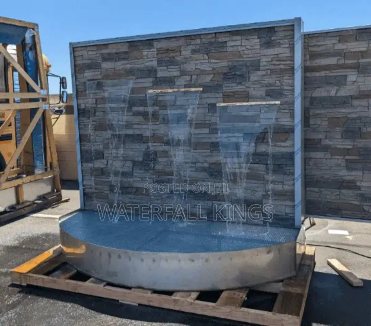 Custom Made Stainless Steel Fountain