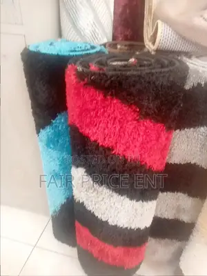 Original Shaggy Bedsides Carpet.1.2x2metres.( Blue,Black)
