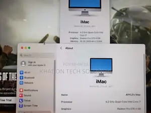 Desktop Computer Apple iMac 16GB Intel Core I7 SSD 500GB
