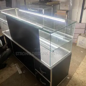 5 Ft Display Glass Counter. Salons/ Boutiques Pharmacy