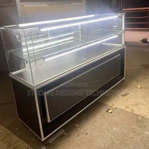5 Ft Display Glass Counter. Salons/ Boutiques Pharmacy