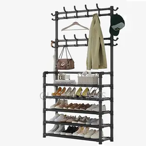 Standing Hat and Shoe Rack