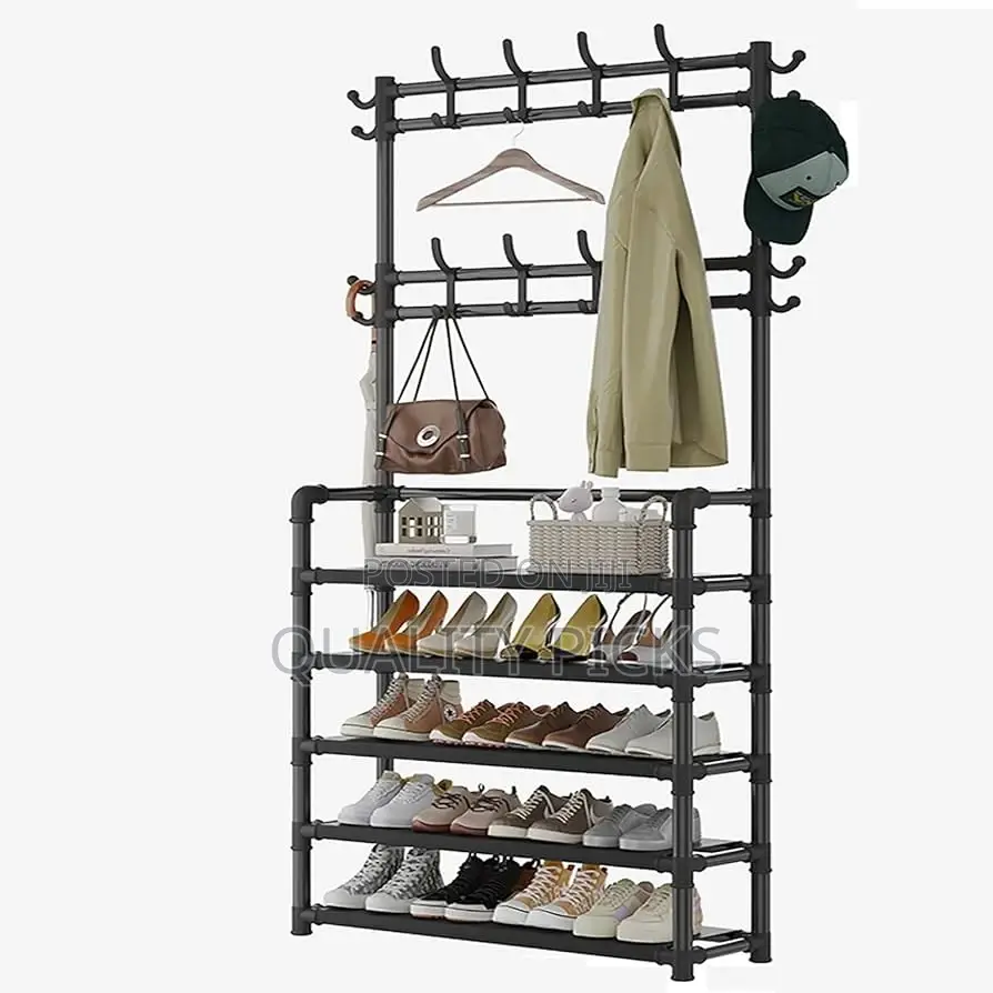 Standing Hat and Shoe Rack