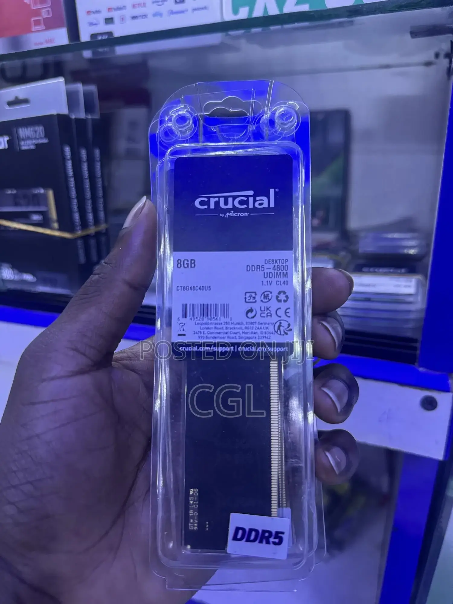 8gb Ddr5 Desktop Memory Ram Chips