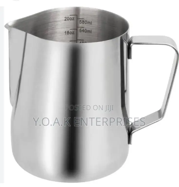 550ml Stainless Steel Milk Frothing Jug Coffee Cup