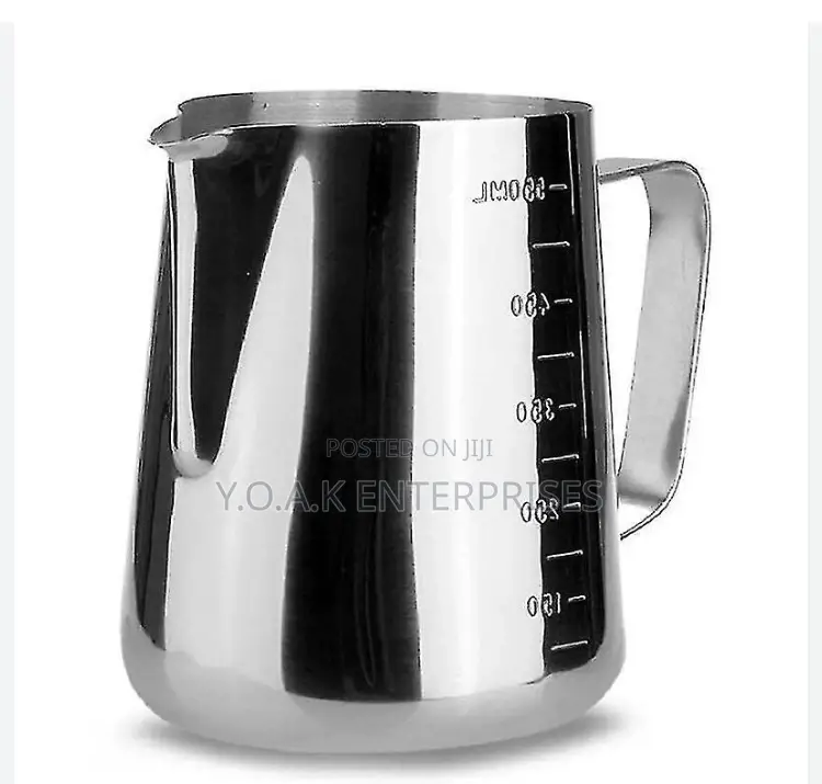 550ml Stainless Steel Milk Frothing Jug Coffee Cup