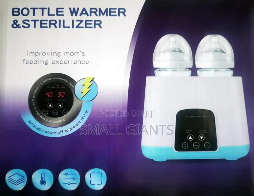 Bottle Warmer/Sterilizer With Bottle Shelf and Cleaning Set