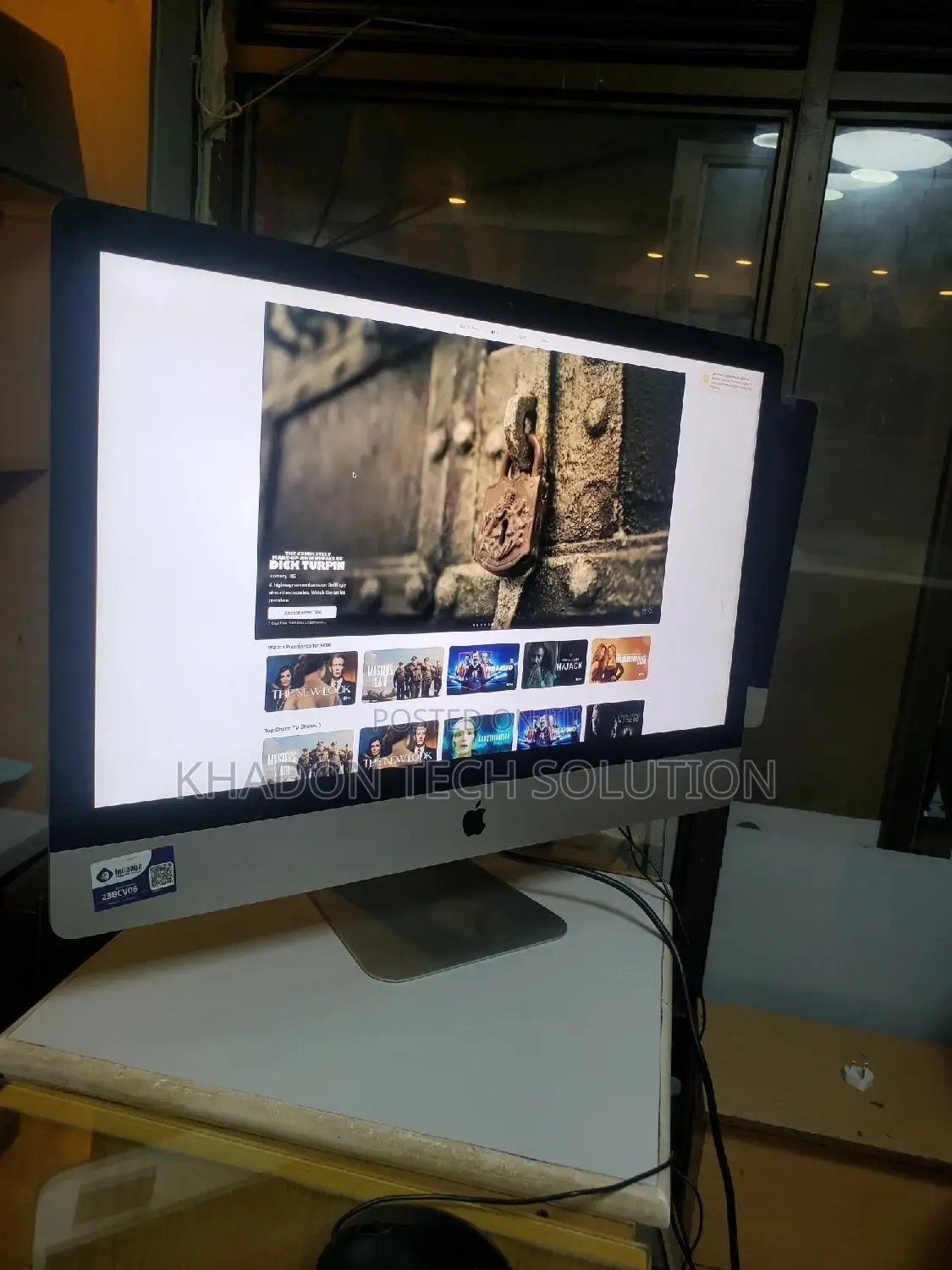 Desktop Computer Apple iMac 16GB Intel Core I7 SSD 500GB