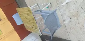 Steel Leg Chair and Table