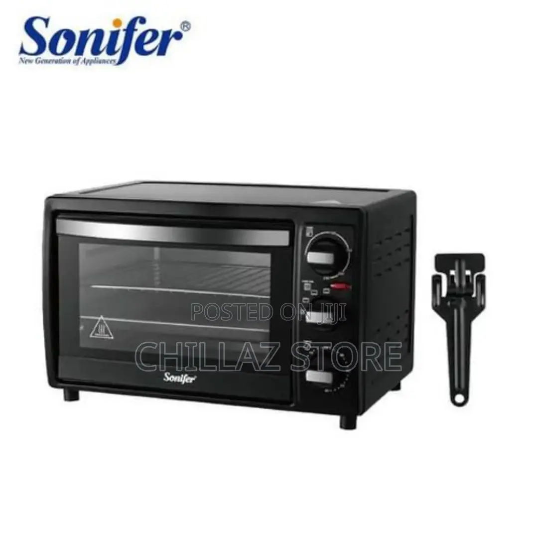 Sonifer 20 Litres Electric Cooking Grill Oven Heater – Black