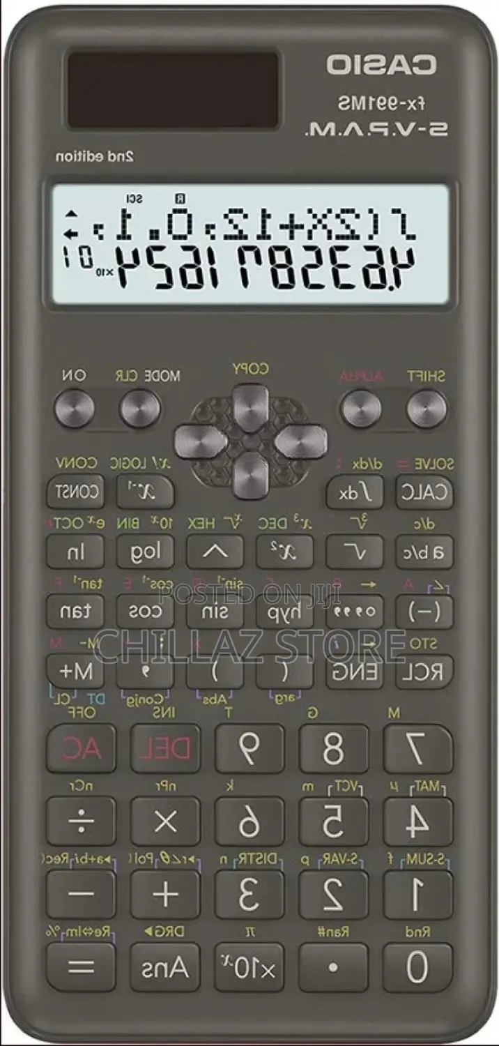 Casio Fx-991ms 2nd Gen Original Scientific Calculator