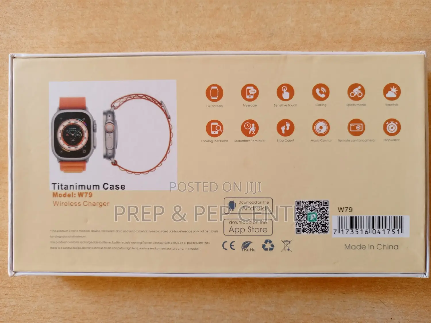 W79 2 Belt Edition Smart Watch Fitness Tracker