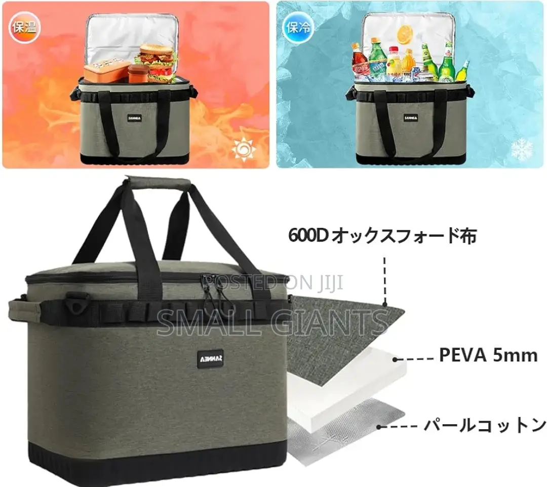 3-layer Insulation Foldable, Lightweight Cooler Box