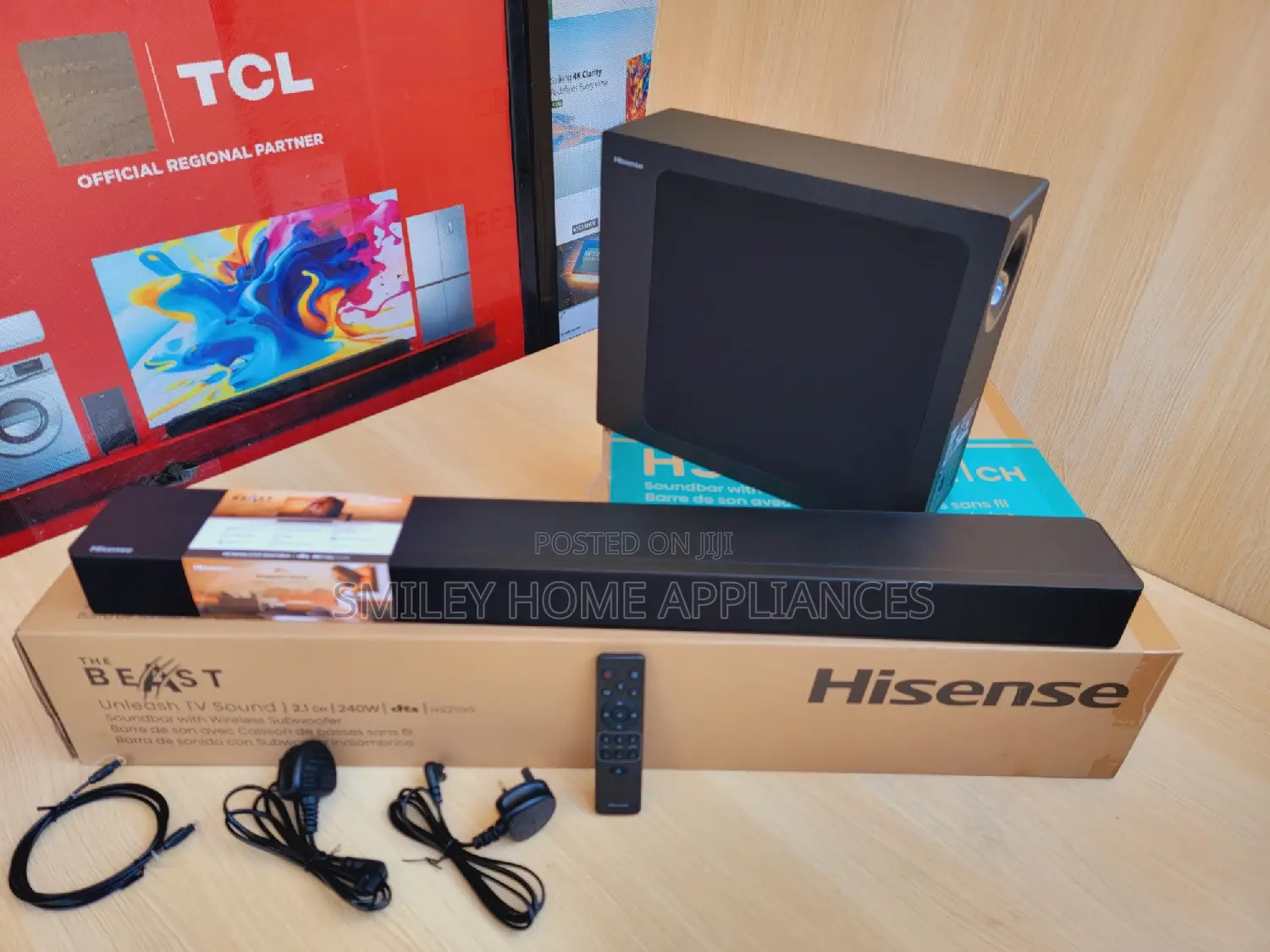 2.1channel Wireless Hisense Soundbar
