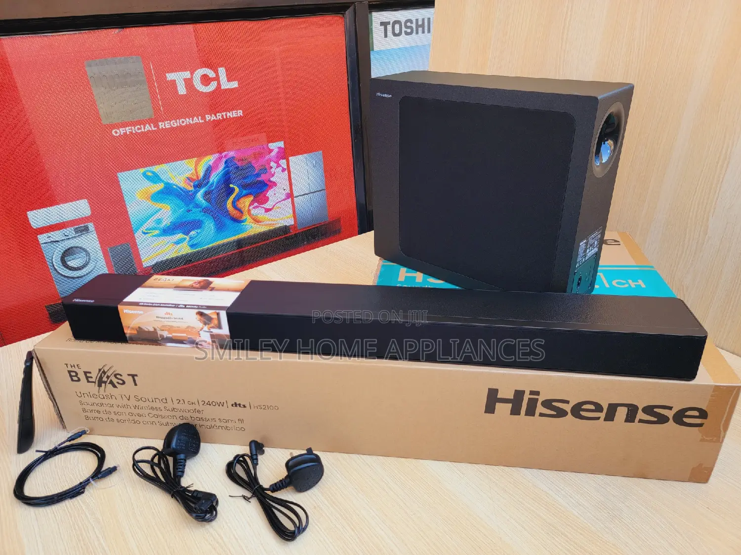 2.1channel Wireless Hisense Soundbar