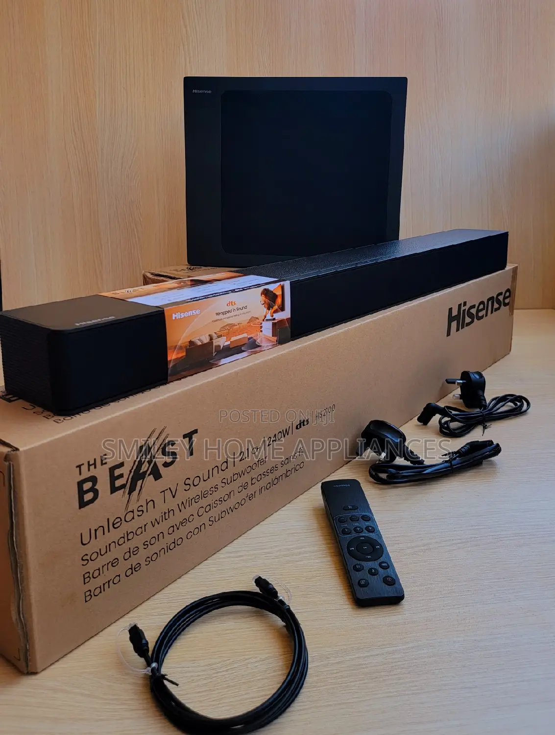 Hisense 2.1channel Beast Soundbar