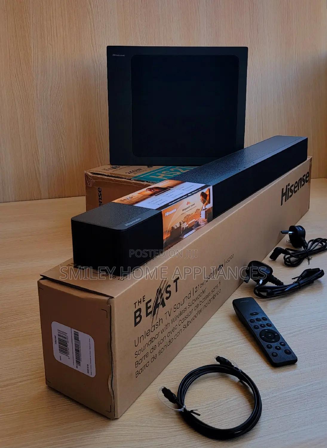 Wireless Hisense 2.1 Channel Soundbar