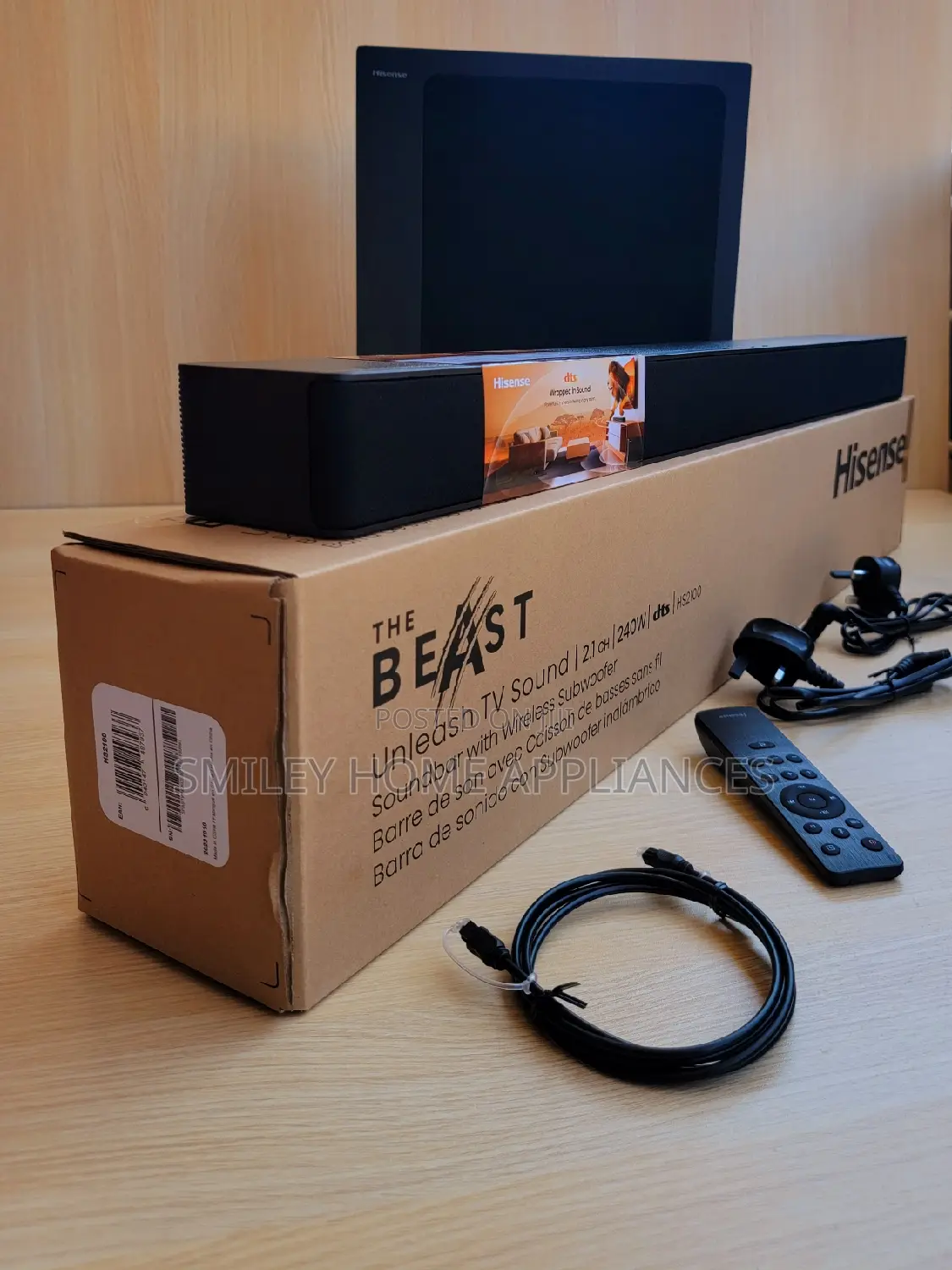240watts Hisense Soundbar