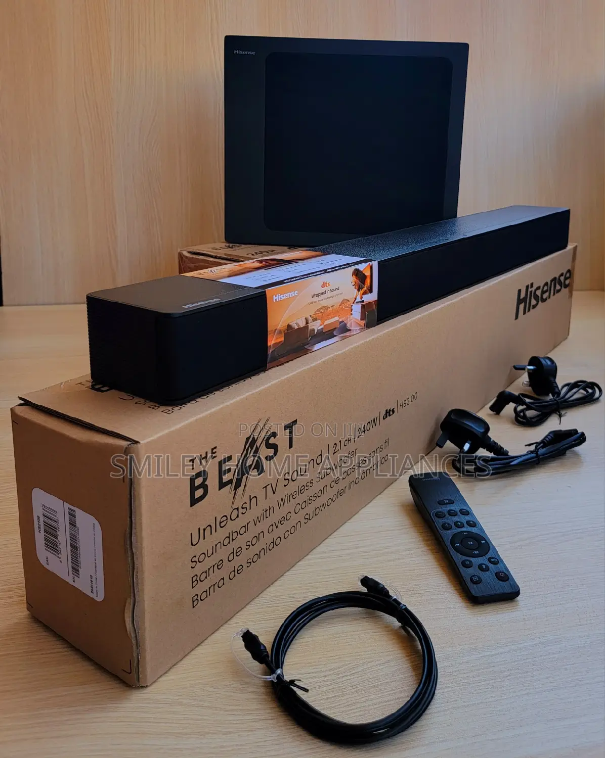 240watts Hisense Soundbar