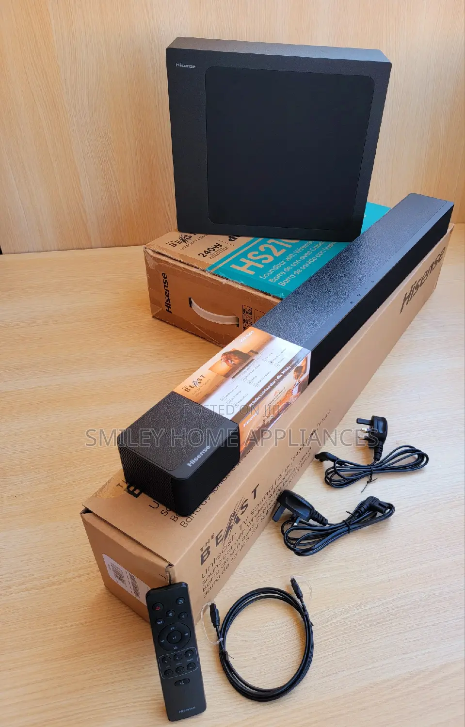 Hisense Beast 2.1channel Wireless Soundbar