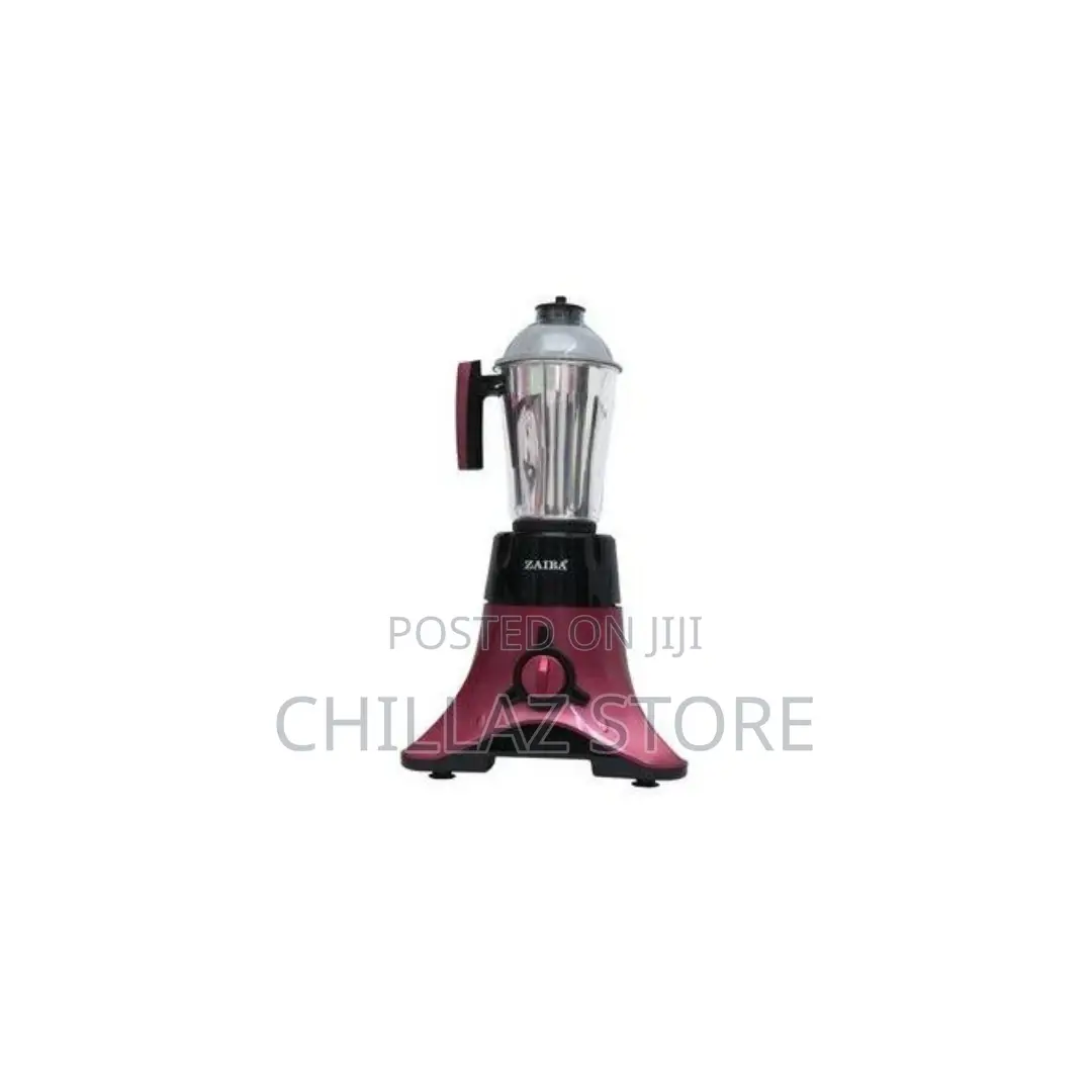 Zaiba Stainless Steel JET 3 Jars Mixer Grinder Blender