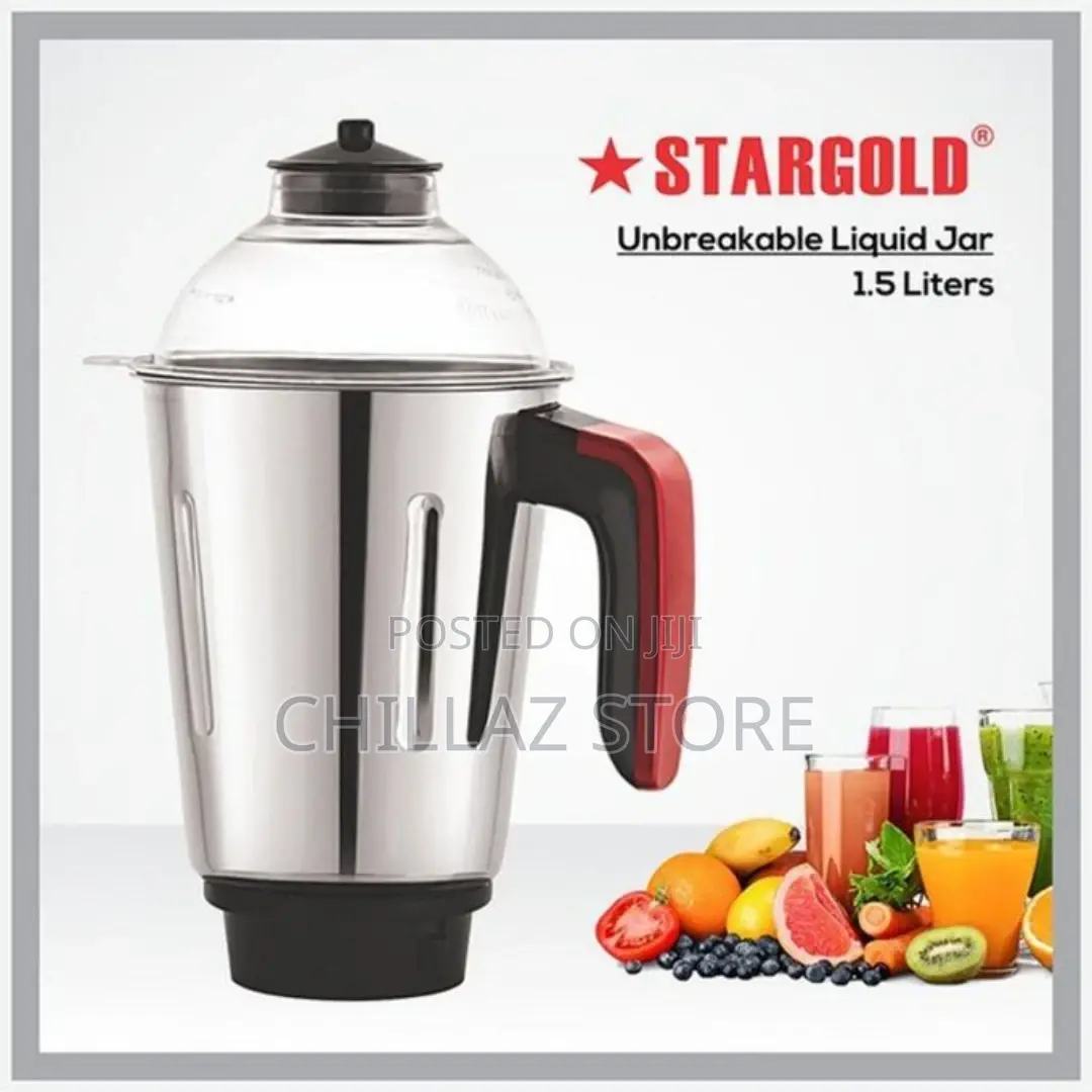 Zaiba Stainless Steel JET 3 Jars Mixer Grinder Blender