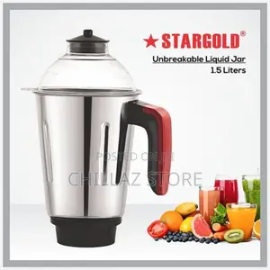 Zaiba Stainless Steel JET 3 Jars Mixer Grinder Blender