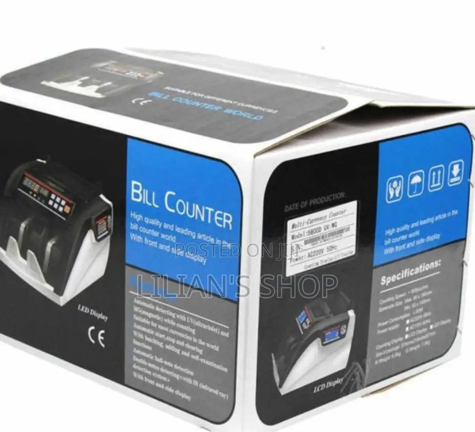 Money Cash Counting Bill Counter Bank Machine