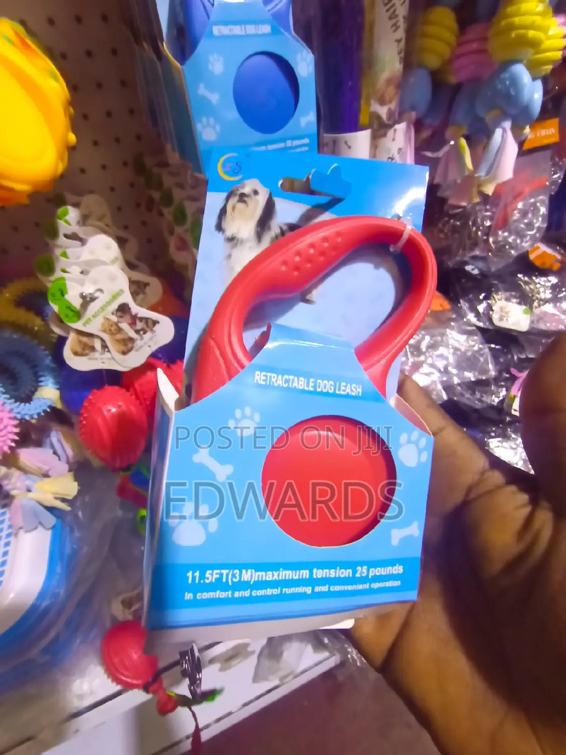 Red Retractable Leash